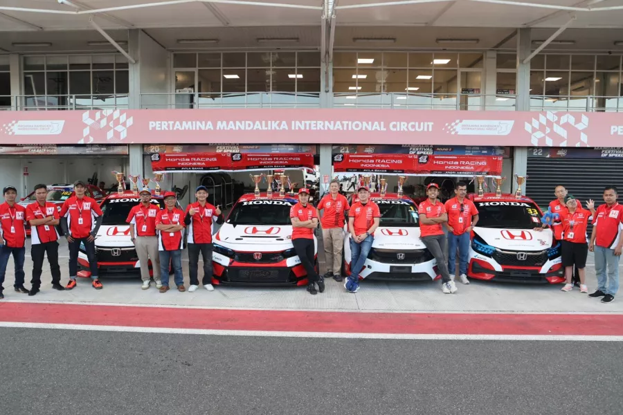 Honda Racing Indonesia Bidik Gelar Juara di Seri Penutup Mandalika Festival of Speed 2025